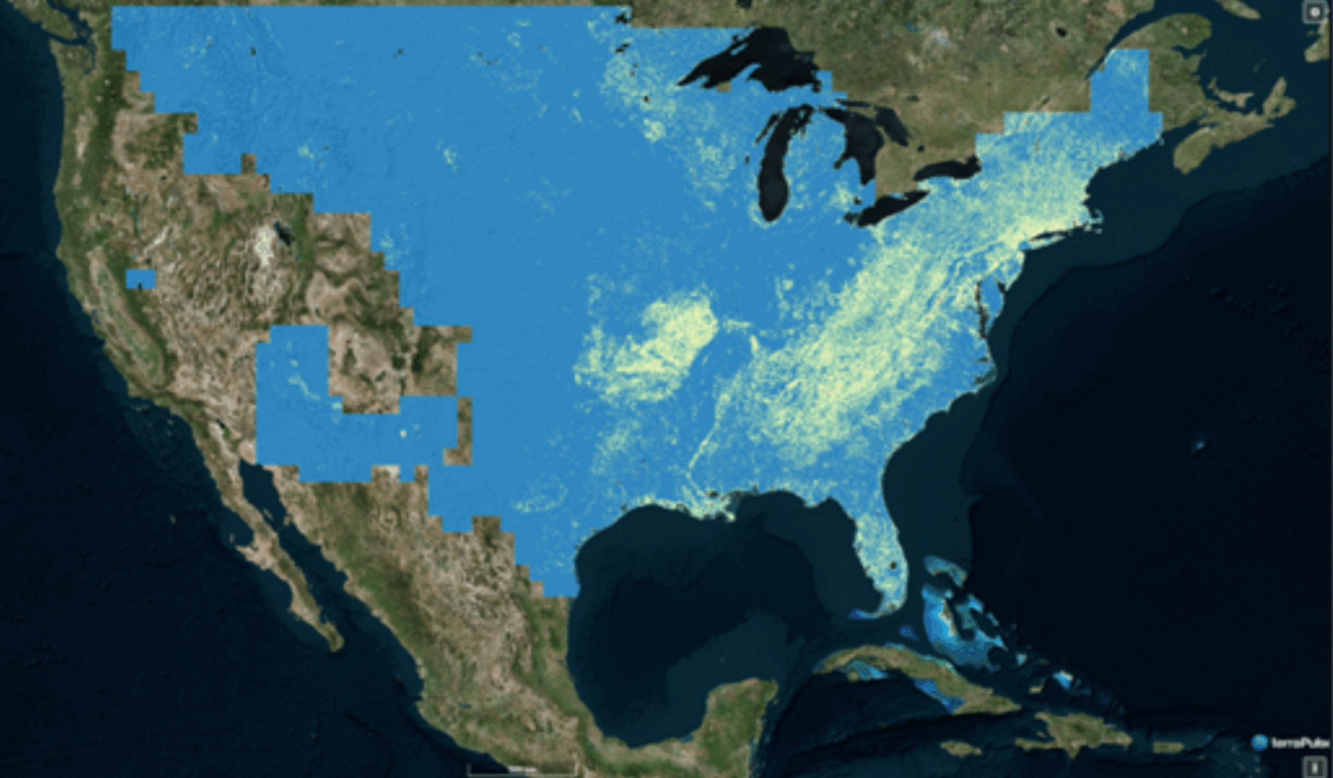 Species and habitat satellite data product