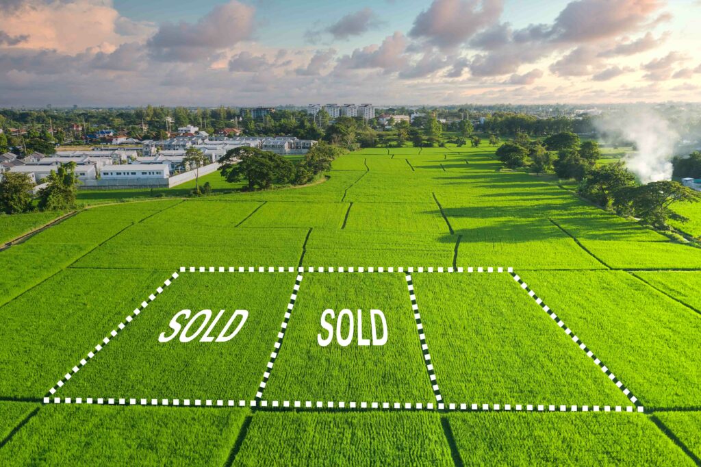 agricultural land sold